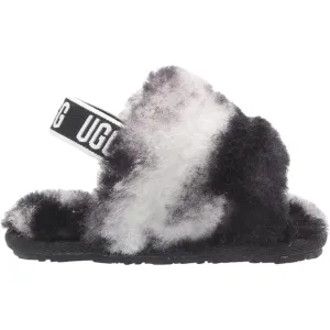 UGG Fluff Yeah Slide Marble Black  1123638T-BLK Toddler