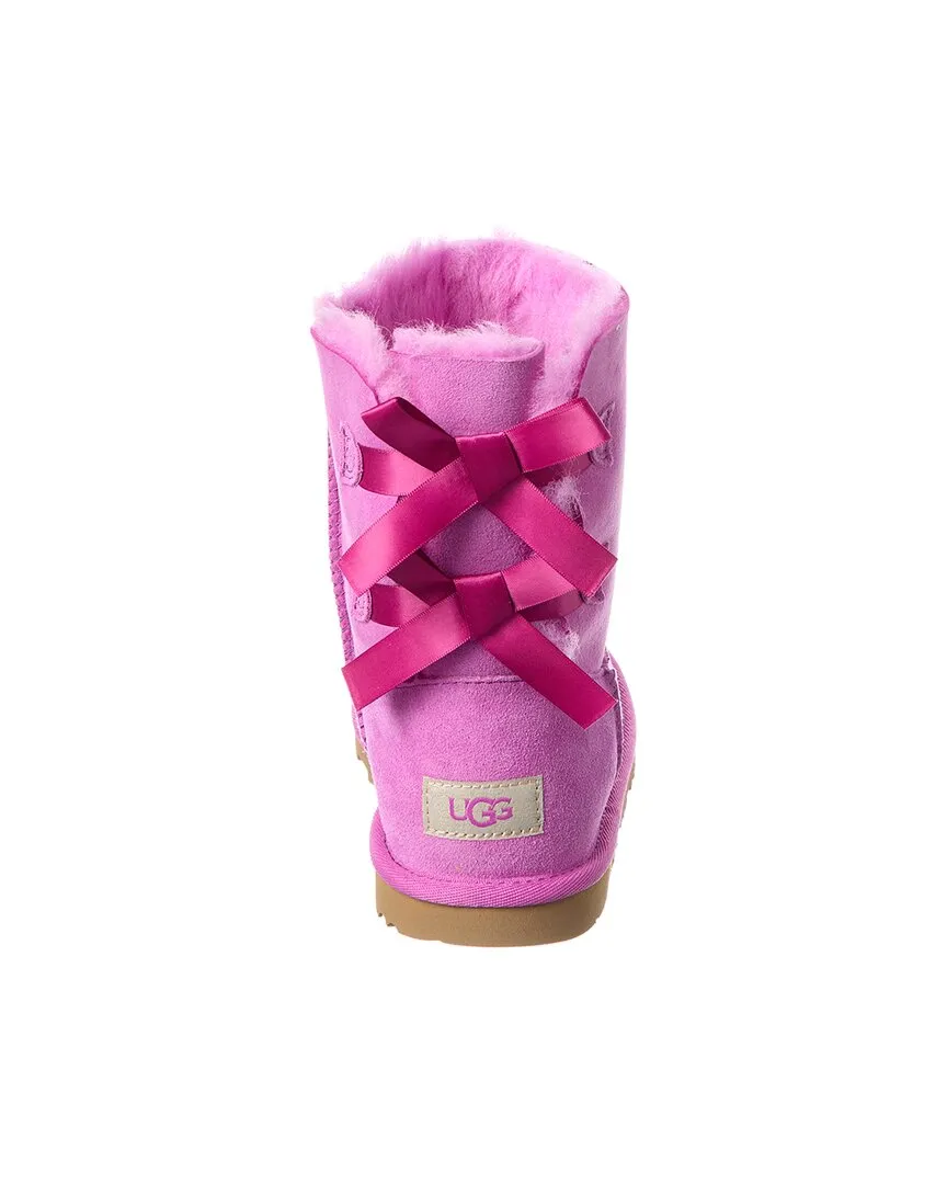 UGG Kids Bailey Bow II Suede Boot
