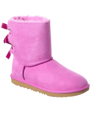 UGG Kids Bailey Bow II Suede Boot