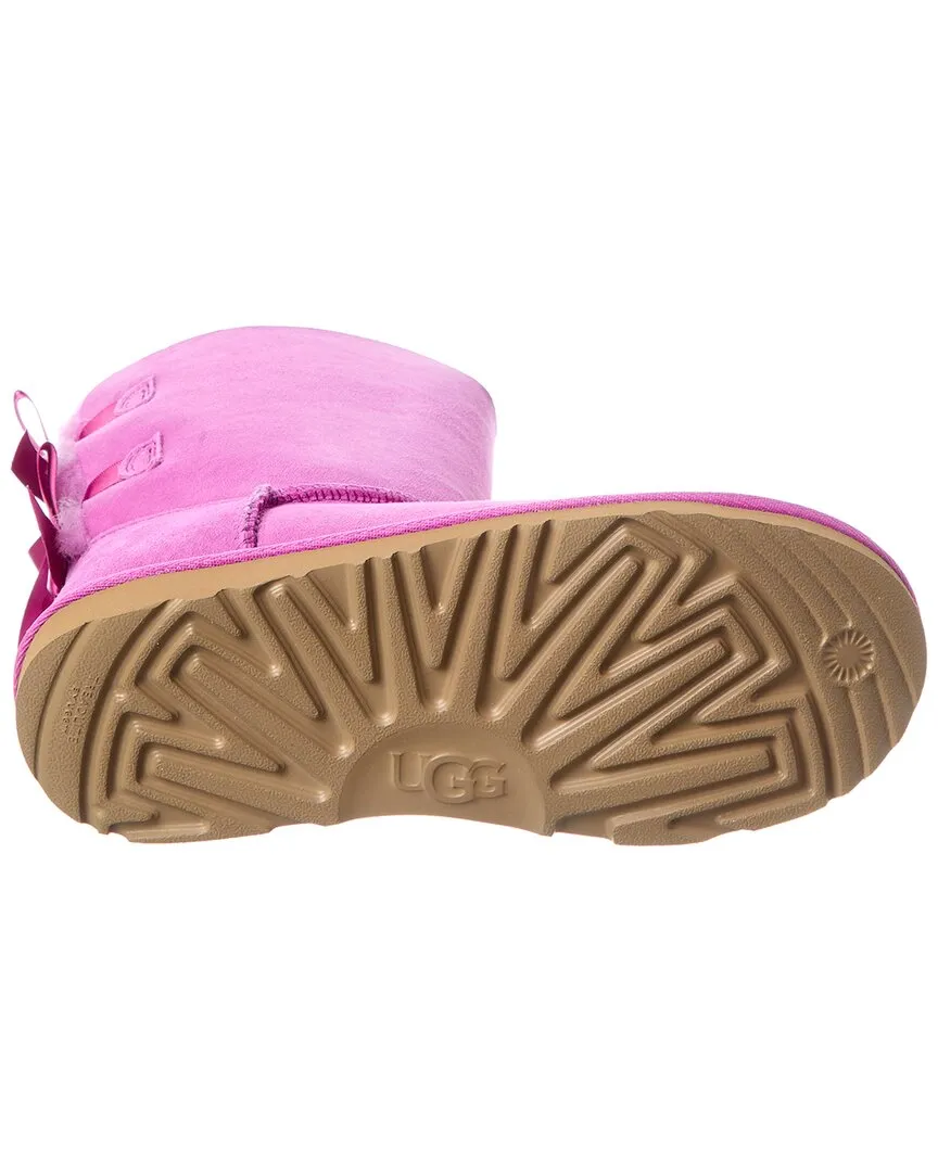 UGG Kids Bailey Bow II Suede Boot
