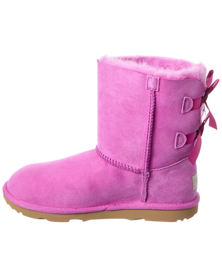 UGG Kids Bailey Bow II Suede Boot