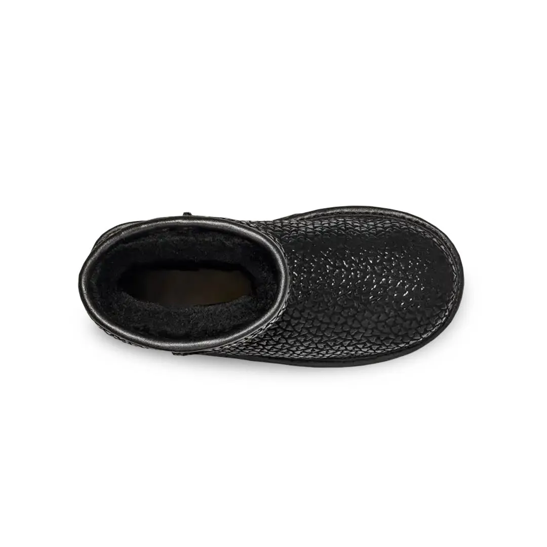 UGG? - Kids' (Infant & Preschool) Classic II Gel Hearts Boots (1143730T-BLK)