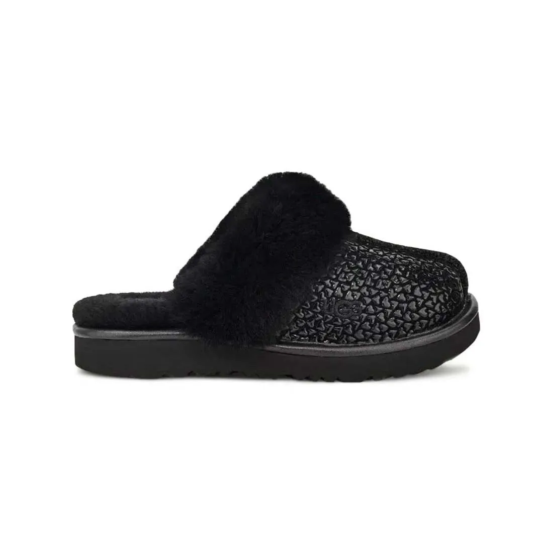 UGG? - Kids' (Infant & Preschool) Cozy II Gel Hearts Slides (1143801K-BLK)