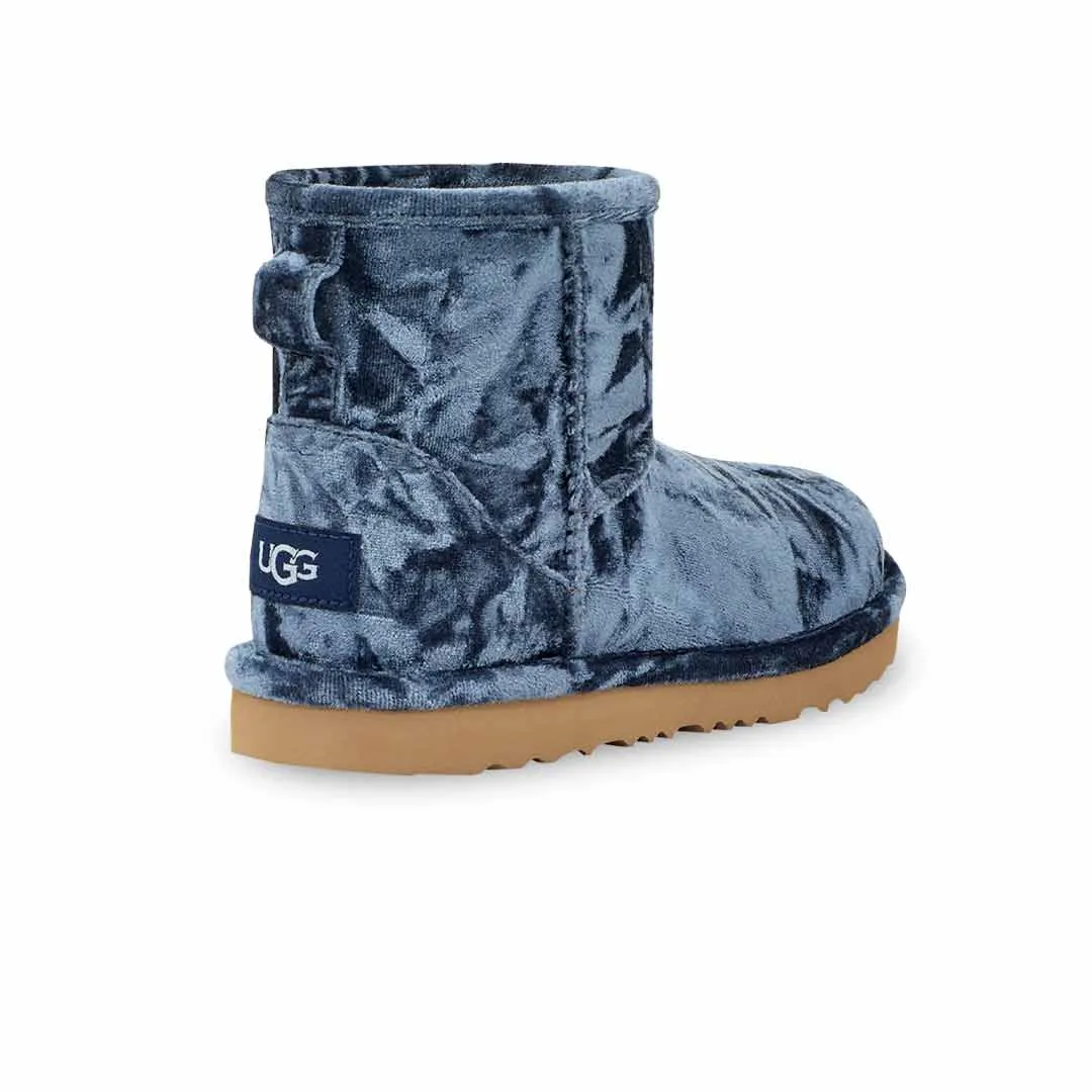 UGG? - Kids' (Junior) Classic Mini II Velvet Boots (1142070K-OCN)