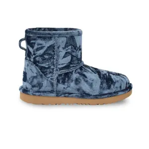 UGG? - Kids' (Junior) Classic Mini II Velvet Boots (1142070K-OCN)