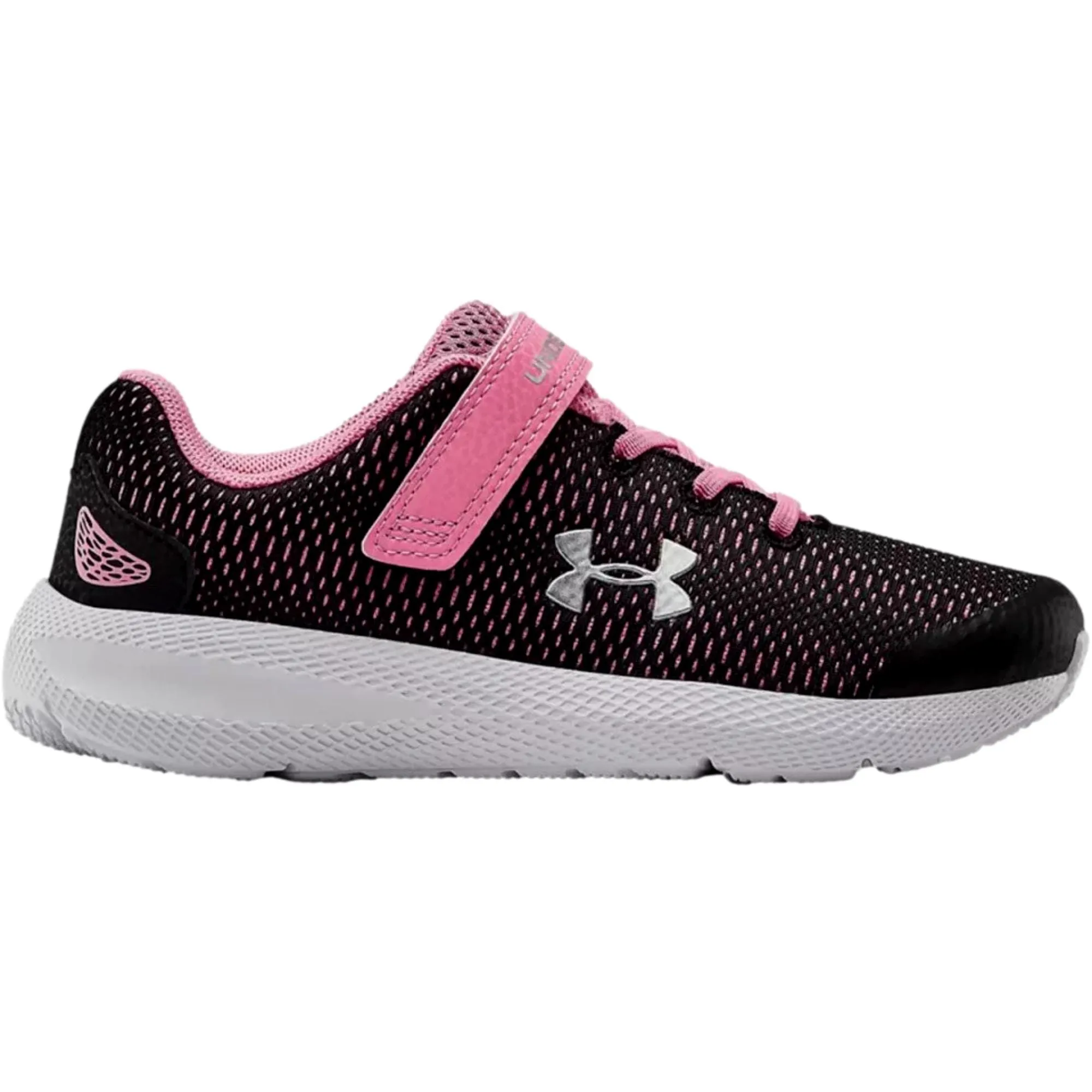 Under Armour Pursuit 2 AC Black/Pink  3022861-002 Pre-School