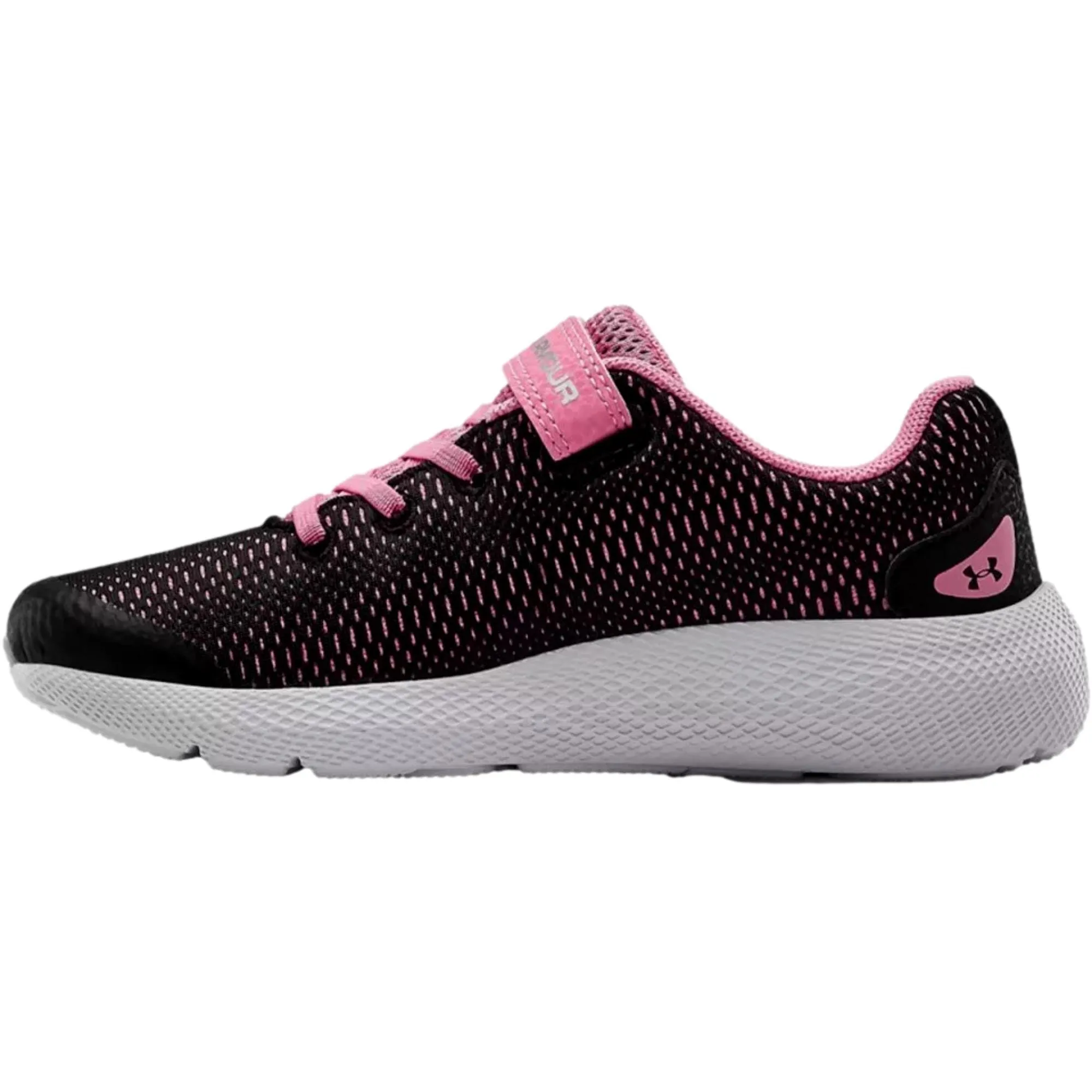 Under Armour Pursuit 2 AC Black/Pink  3022861-002 Pre-School