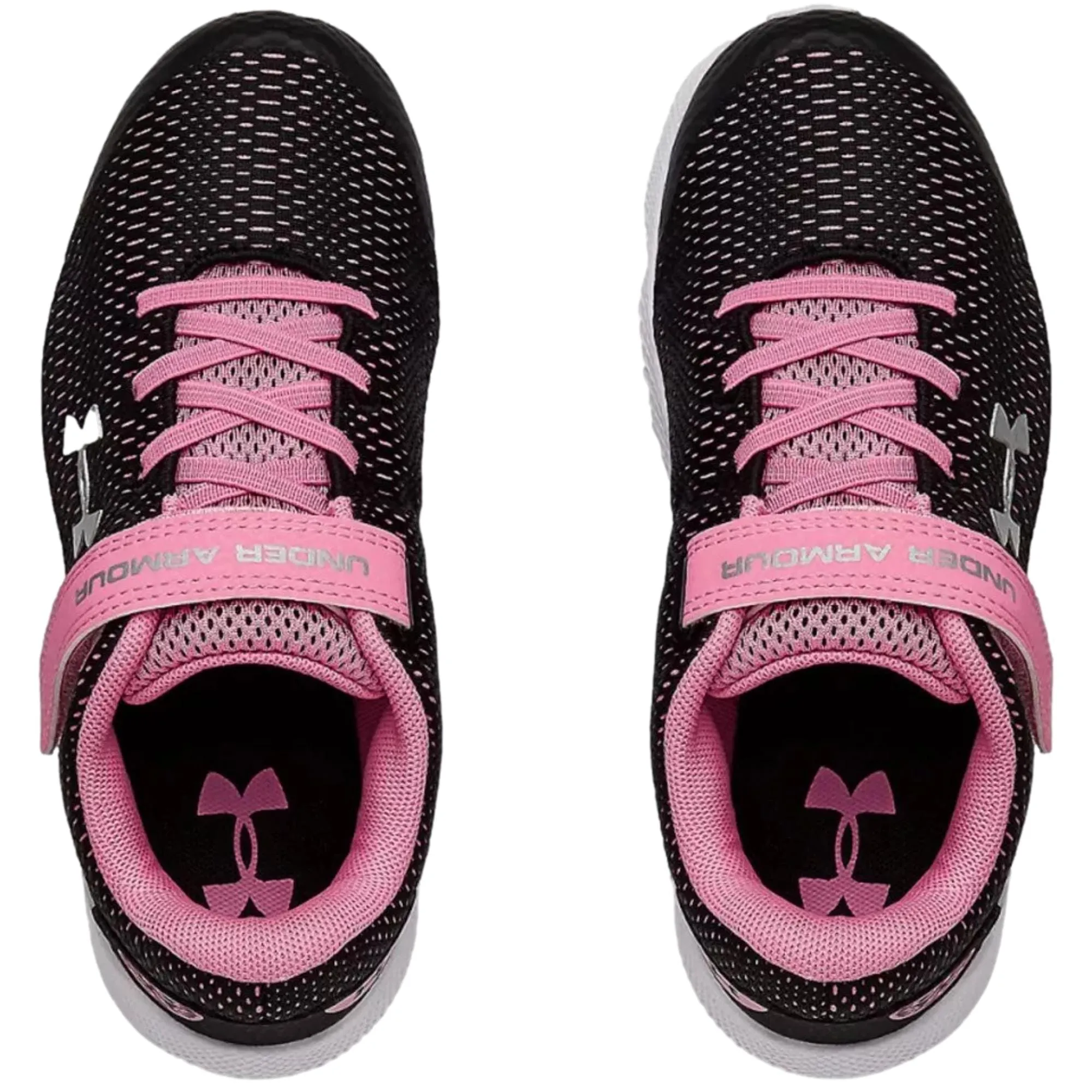 Under Armour Pursuit 2 AC Black/Pink  3022861-002 Pre-School