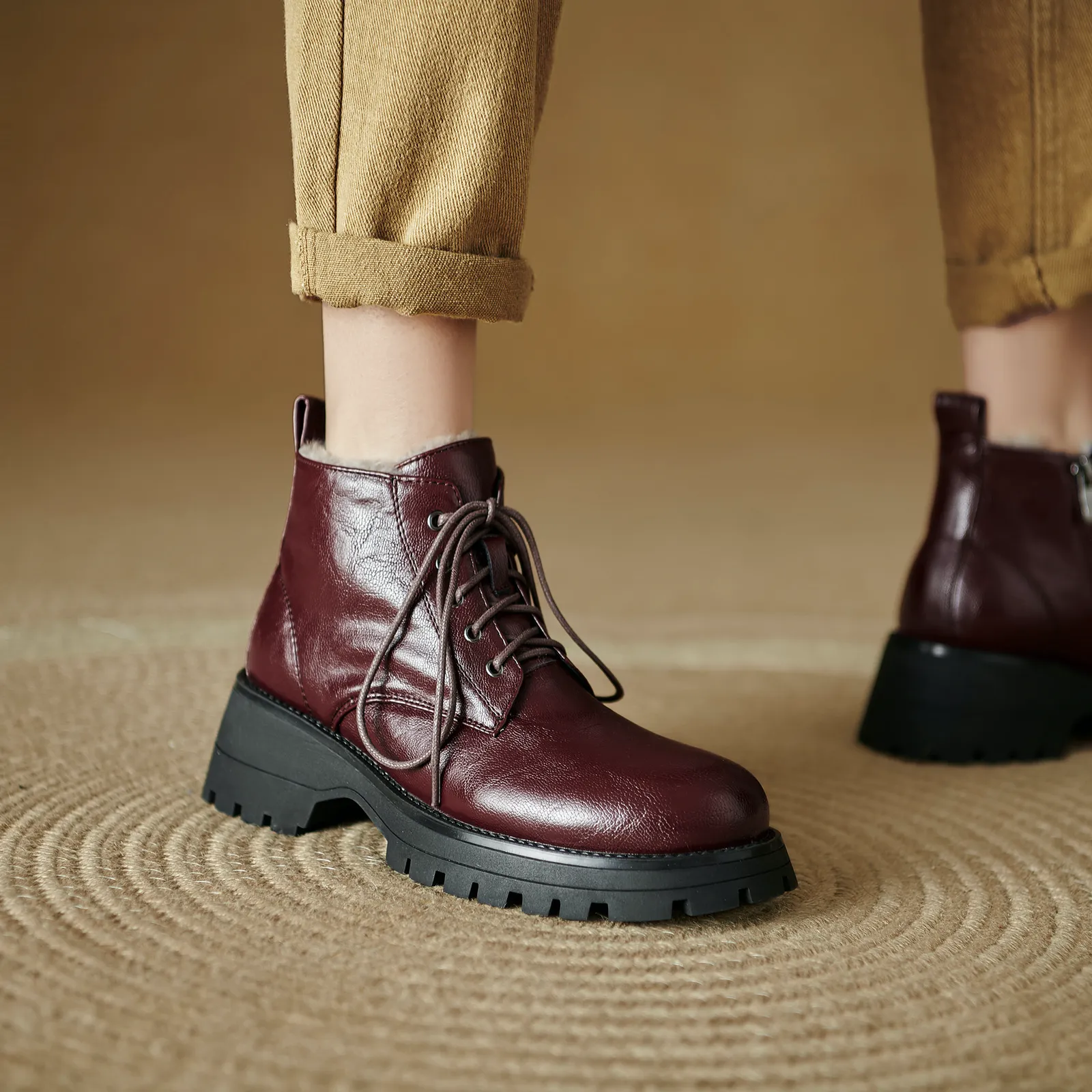 USS Shoes Kala Women's Wool Ankle Boots
