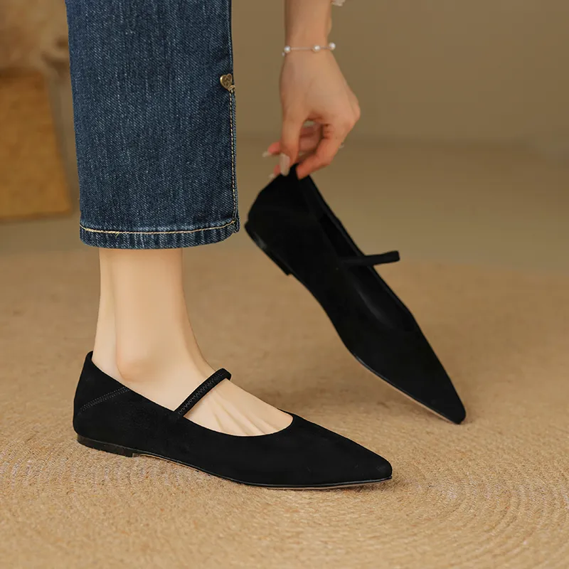 USS Shoes Romina Women's Ballet Leather Flats Shoes