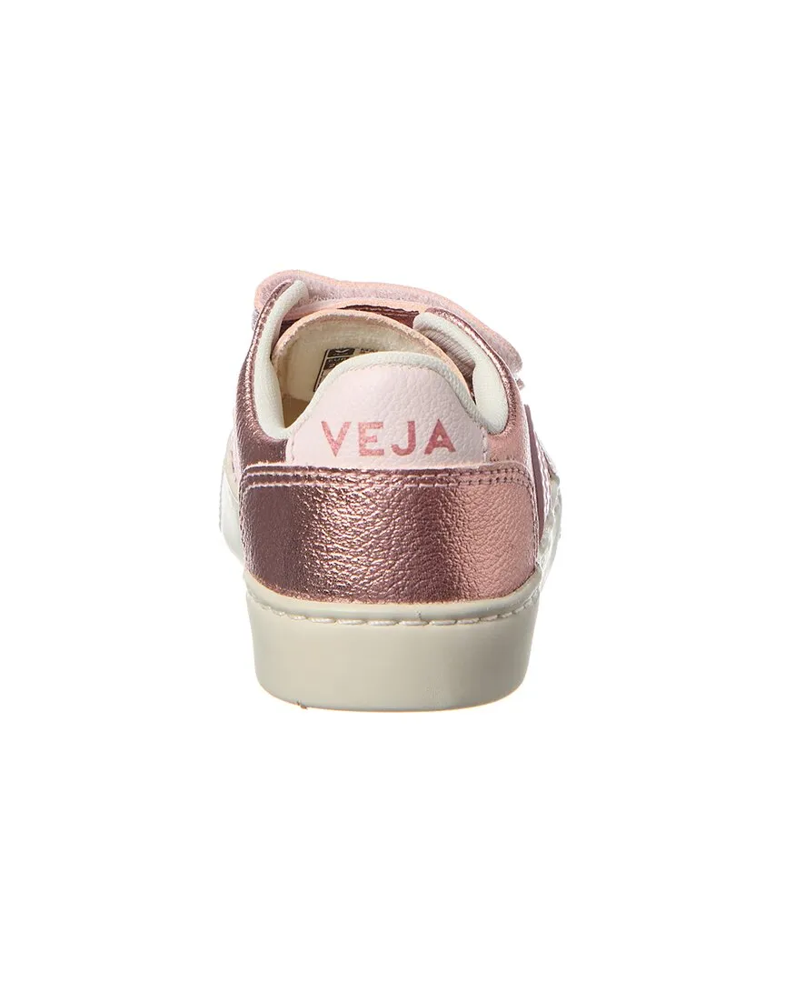 VEJA Small V-12 Chromefree Leather Sneaker
