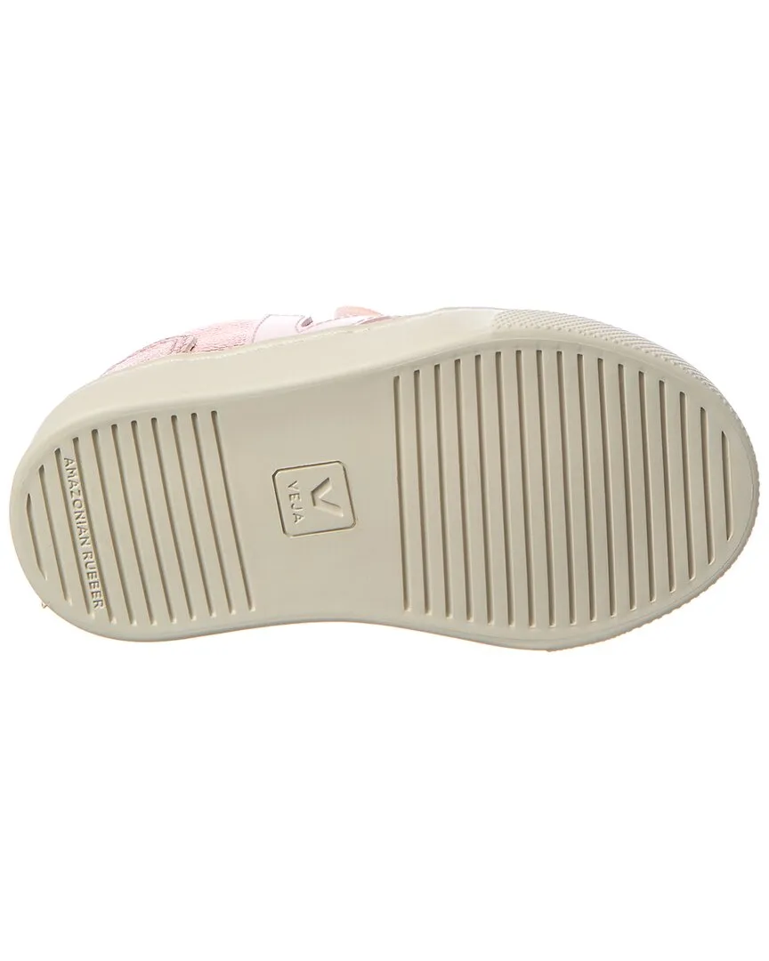 VEJA Small V-12 Chromefree Leather Sneaker
