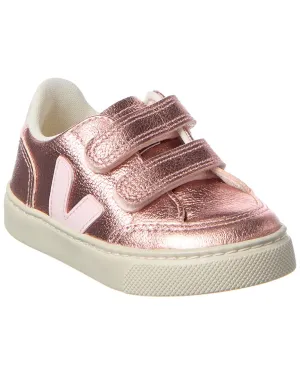 VEJA Small V-12 Chromefree Leather Sneaker