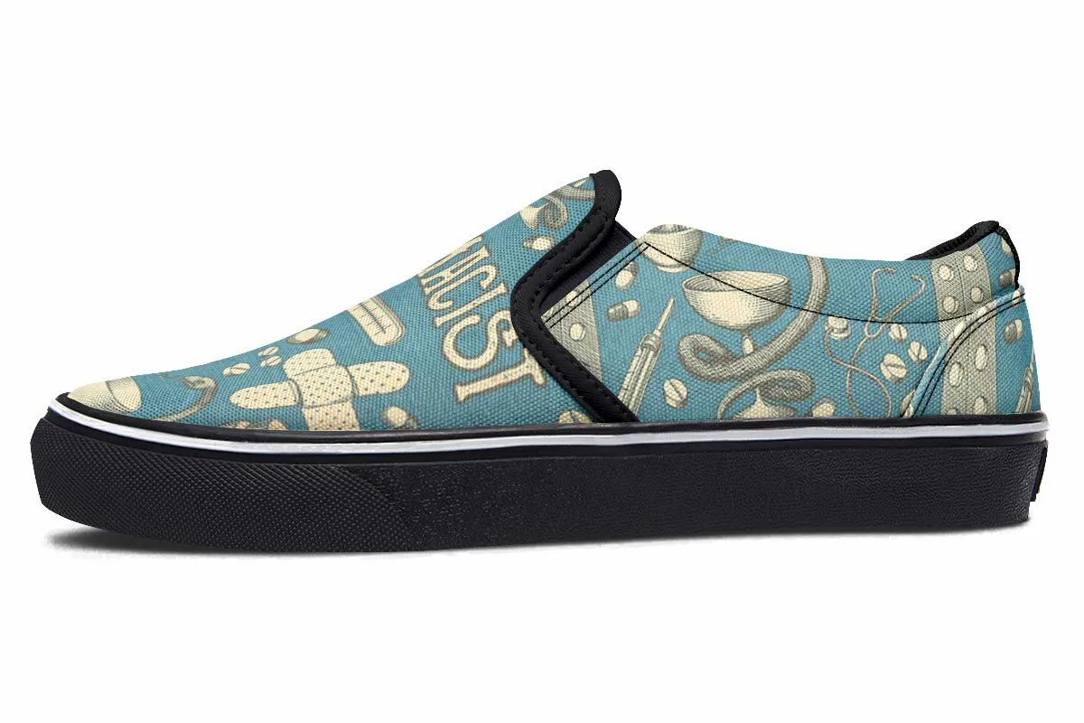 Vintage Pharmacist Slip-On Shoes