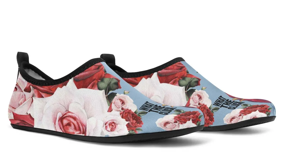 What The Cluck Aqua Barefoot Shoes
