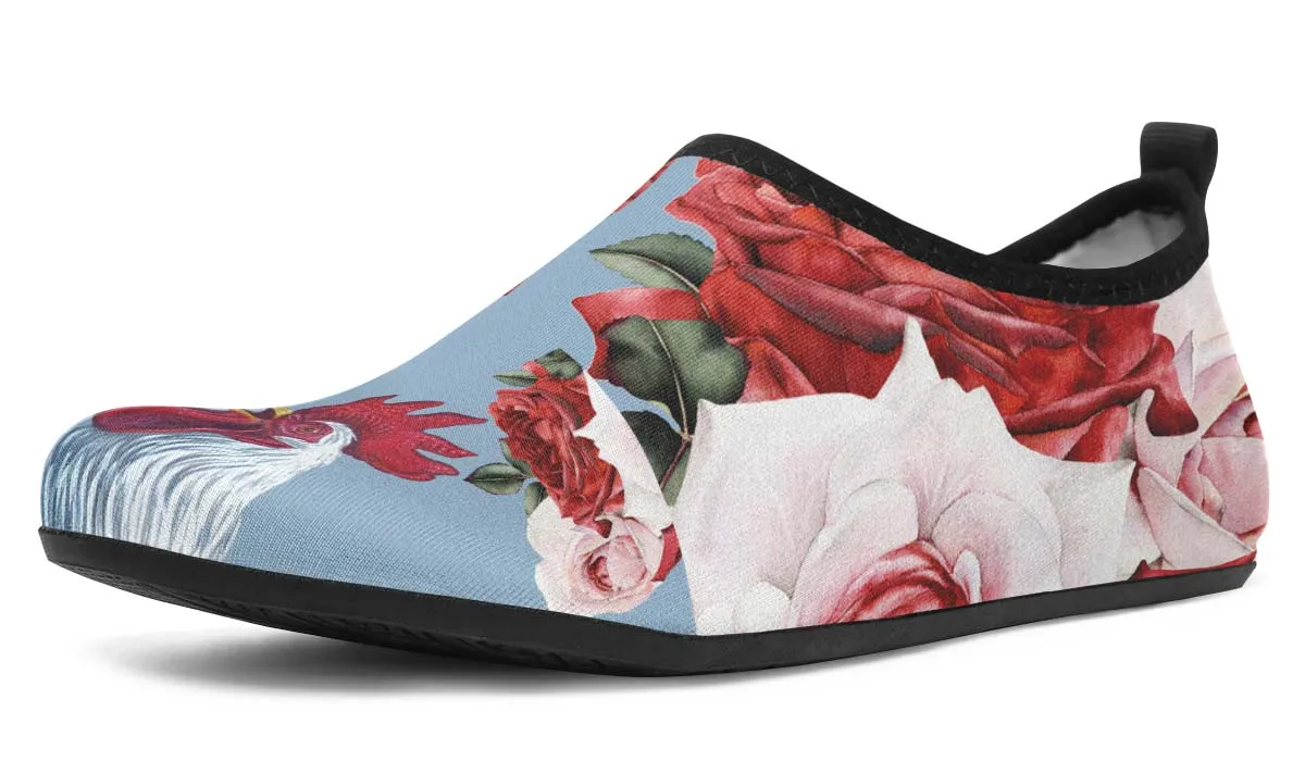 What The Cluck Aqua Barefoot Shoes