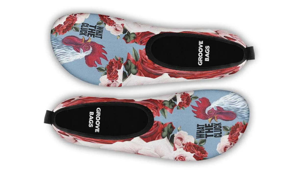 What The Cluck Aqua Barefoot Shoes