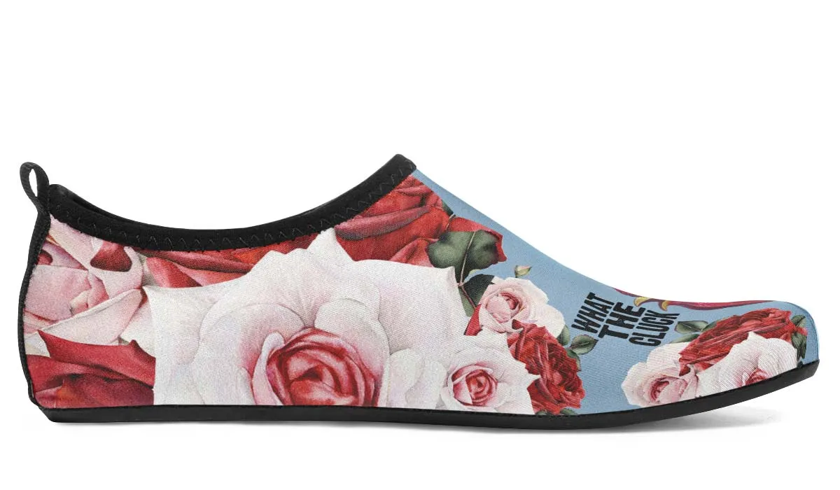 What The Cluck Aqua Barefoot Shoes