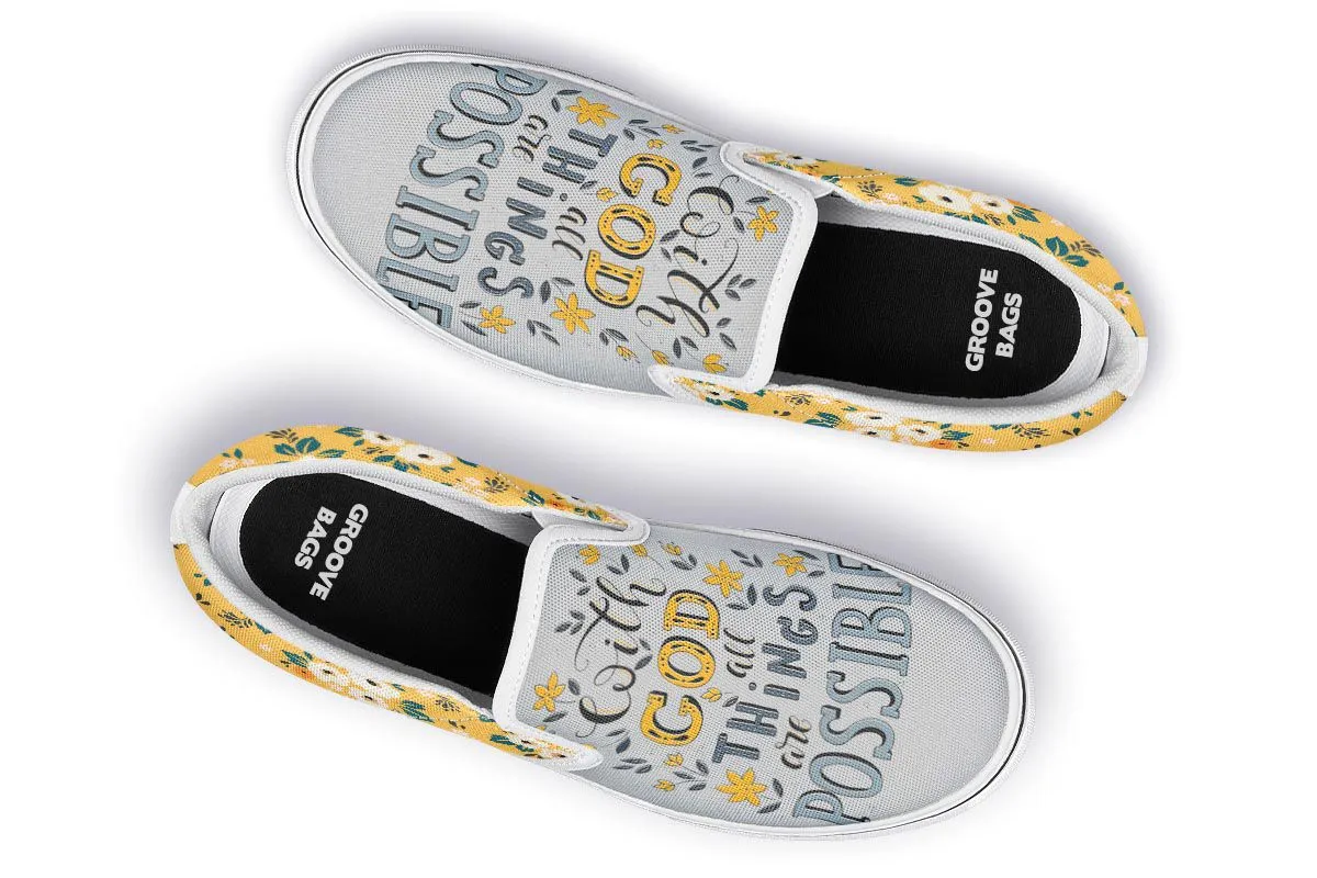 With God Slip-On Shoes