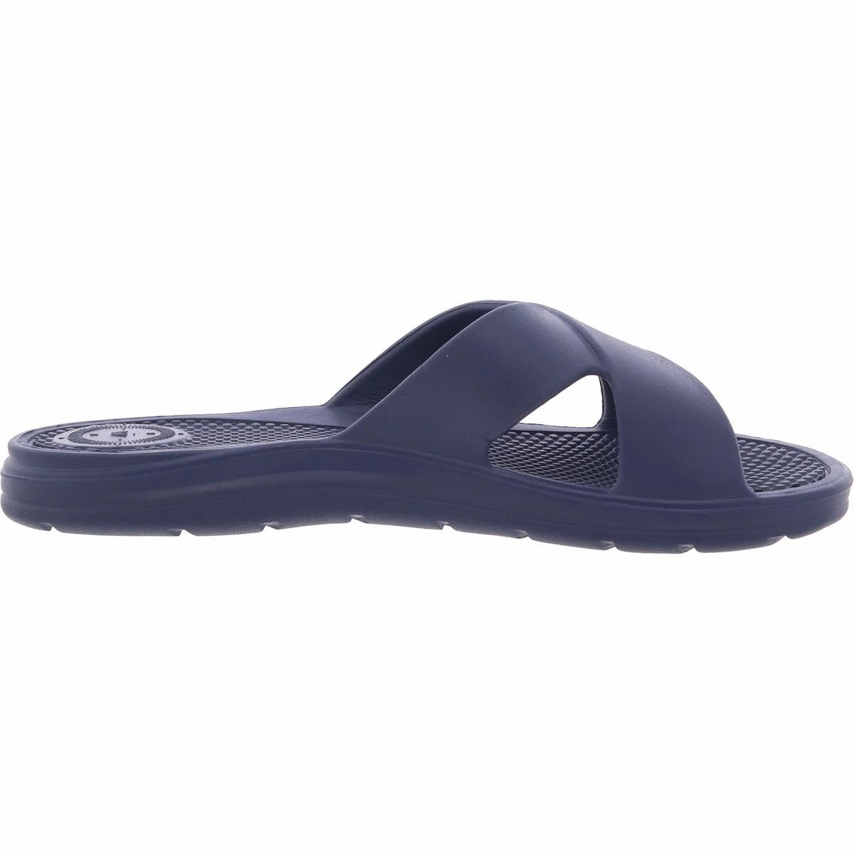 Womens Criss-Cross Slide Sandals