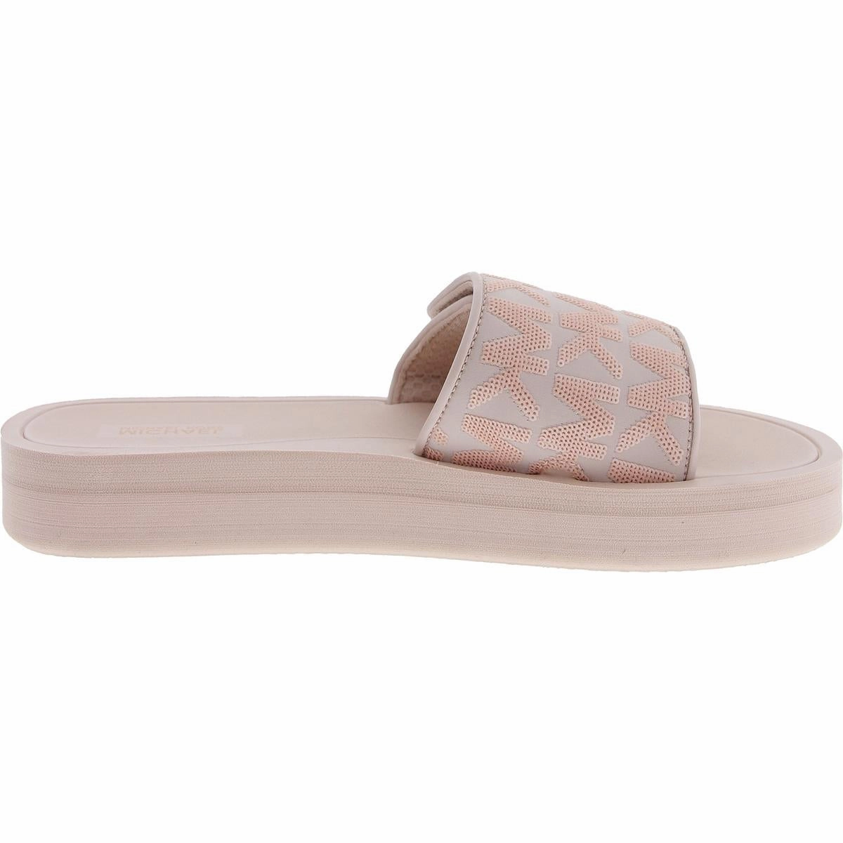 Womens Logo Rubber Slide Sandals