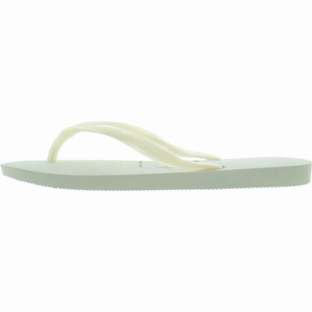 Womens Textured Flat Flip-Flops