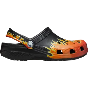 Youth Classic Flames Clog