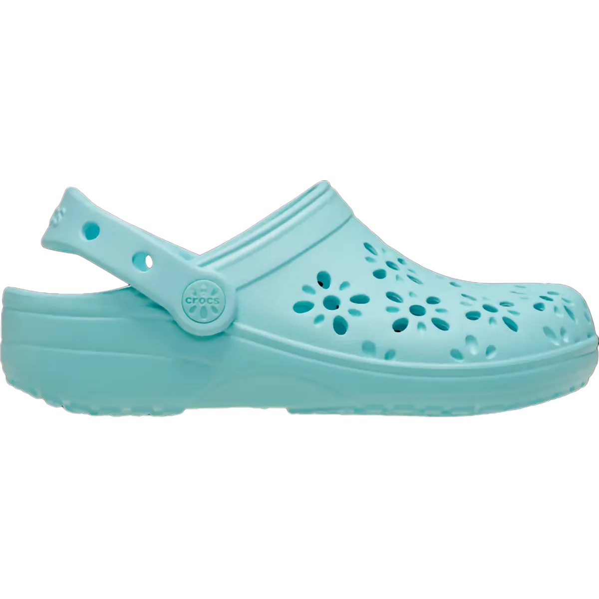 Youth Classic Floral Cut Out Clog