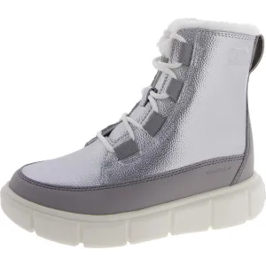 Youth Sorel Explorer II Lace WP Girls Faux Leather Padded Insole Waterproof & Weather Resistant