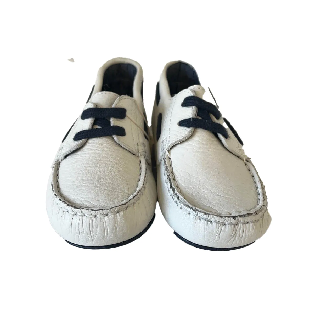 Zara Boys Ivory | Blue Shoes