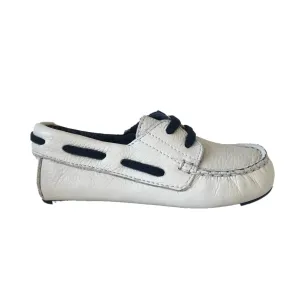 Zara Boys Ivory | Blue Shoes